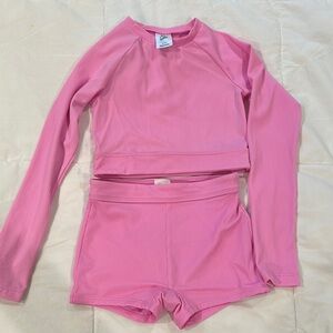 Kids Pink Swim Set